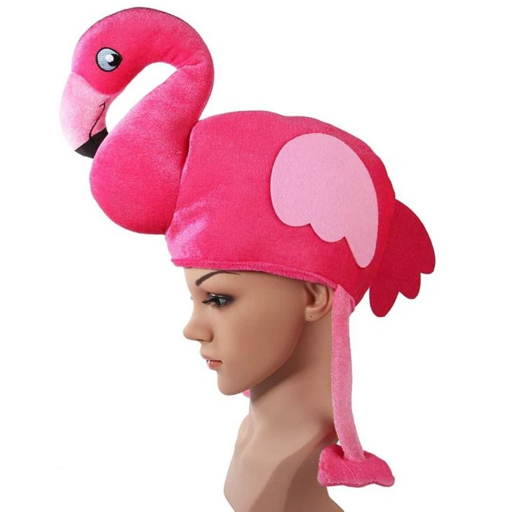 Novelty Pink Flamingo Hat Novelty Pink Flamingo Hat